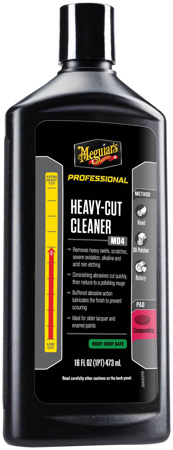 Meguiar's Mirror Glaze 16 Ounce Heavy-Cut Cleaner M0416 | O'Reilly