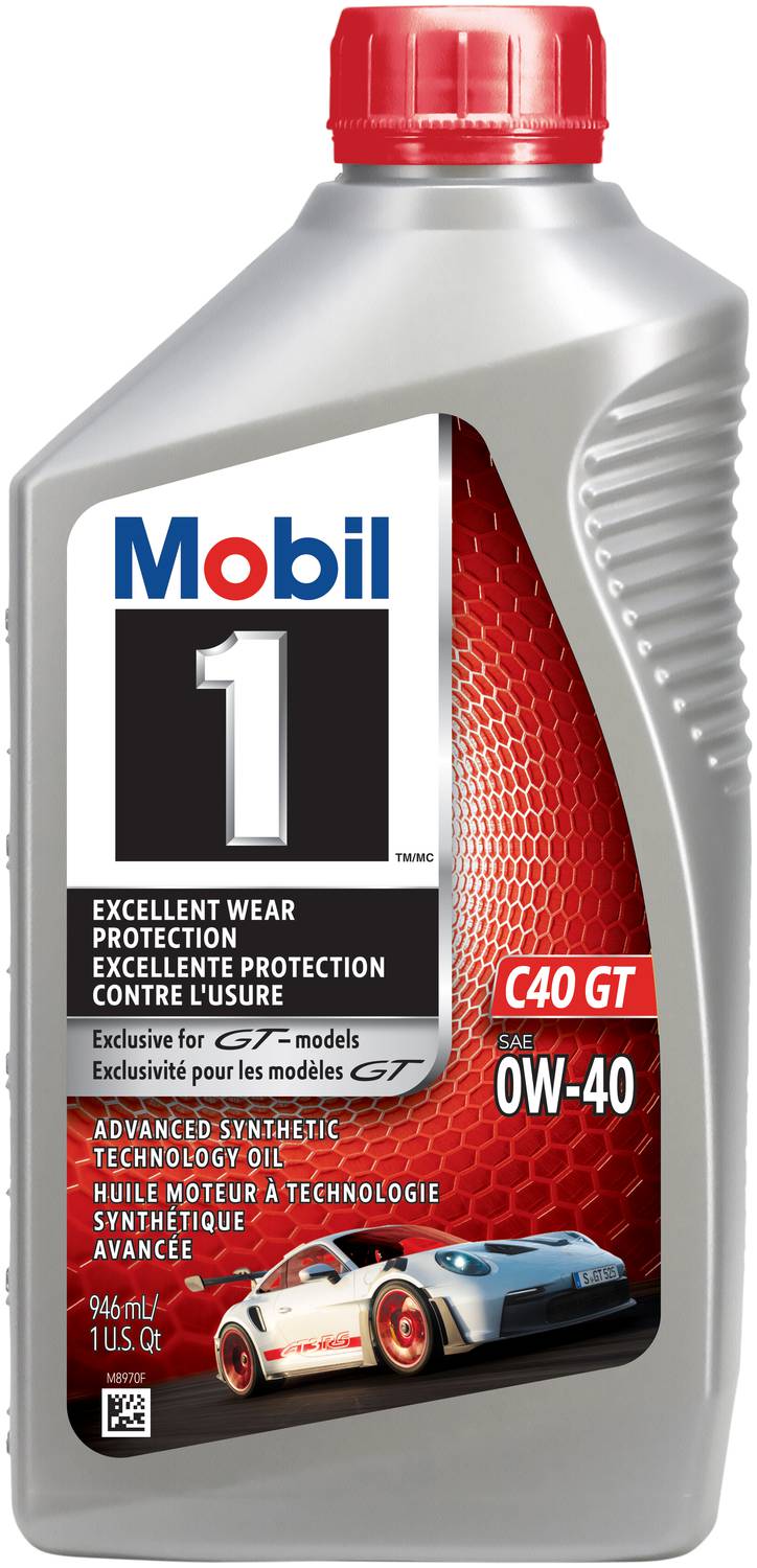 Mobil 1 Motor Oil 0W-40 1040GT | O'Reilly Auto Parts