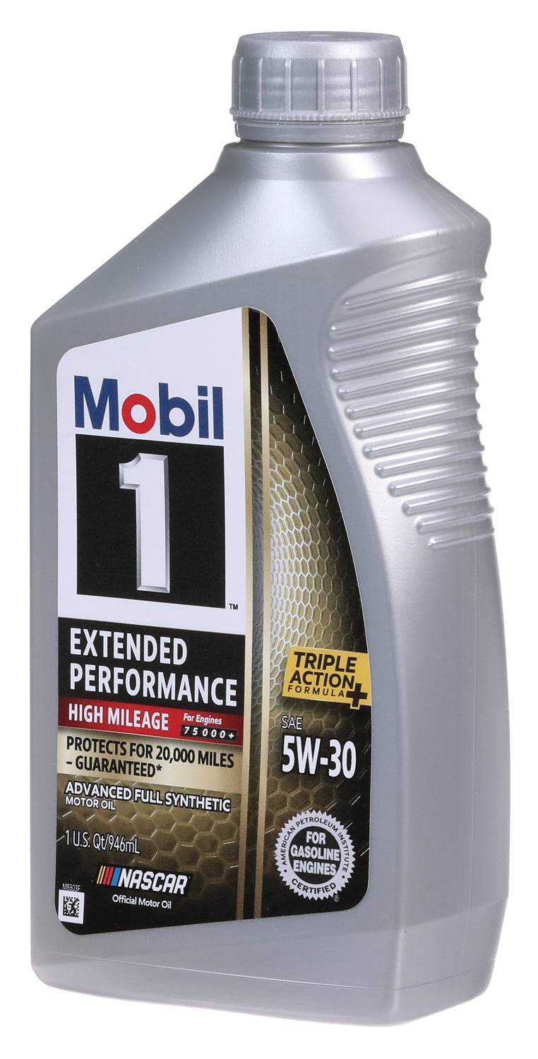 Mobil 1 Extended Performance High Mileage Full Synthetic Motor Oil