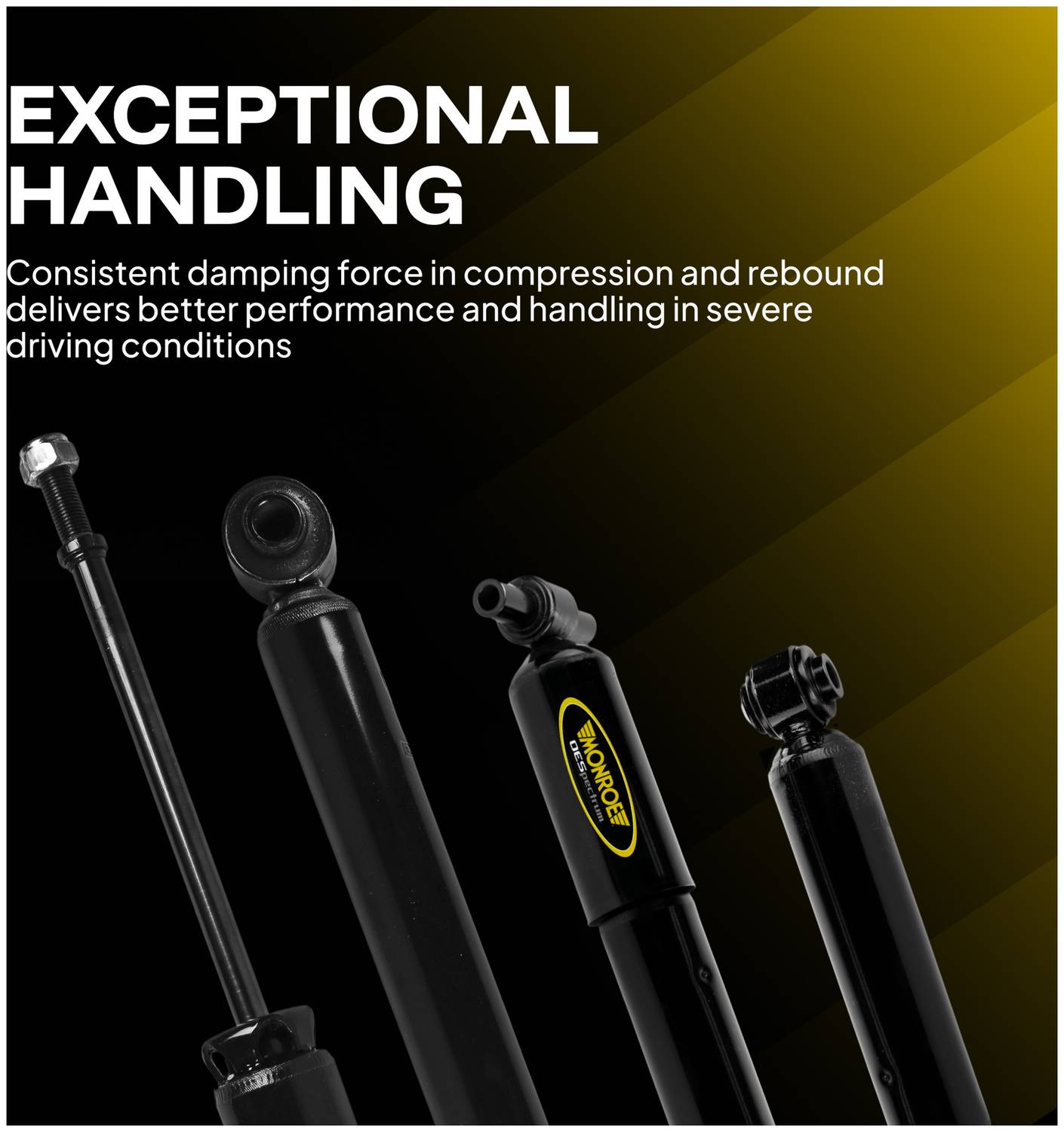 Monroe OE Spectrum Shock Absorber 37053 | O'Reilly Auto Parts