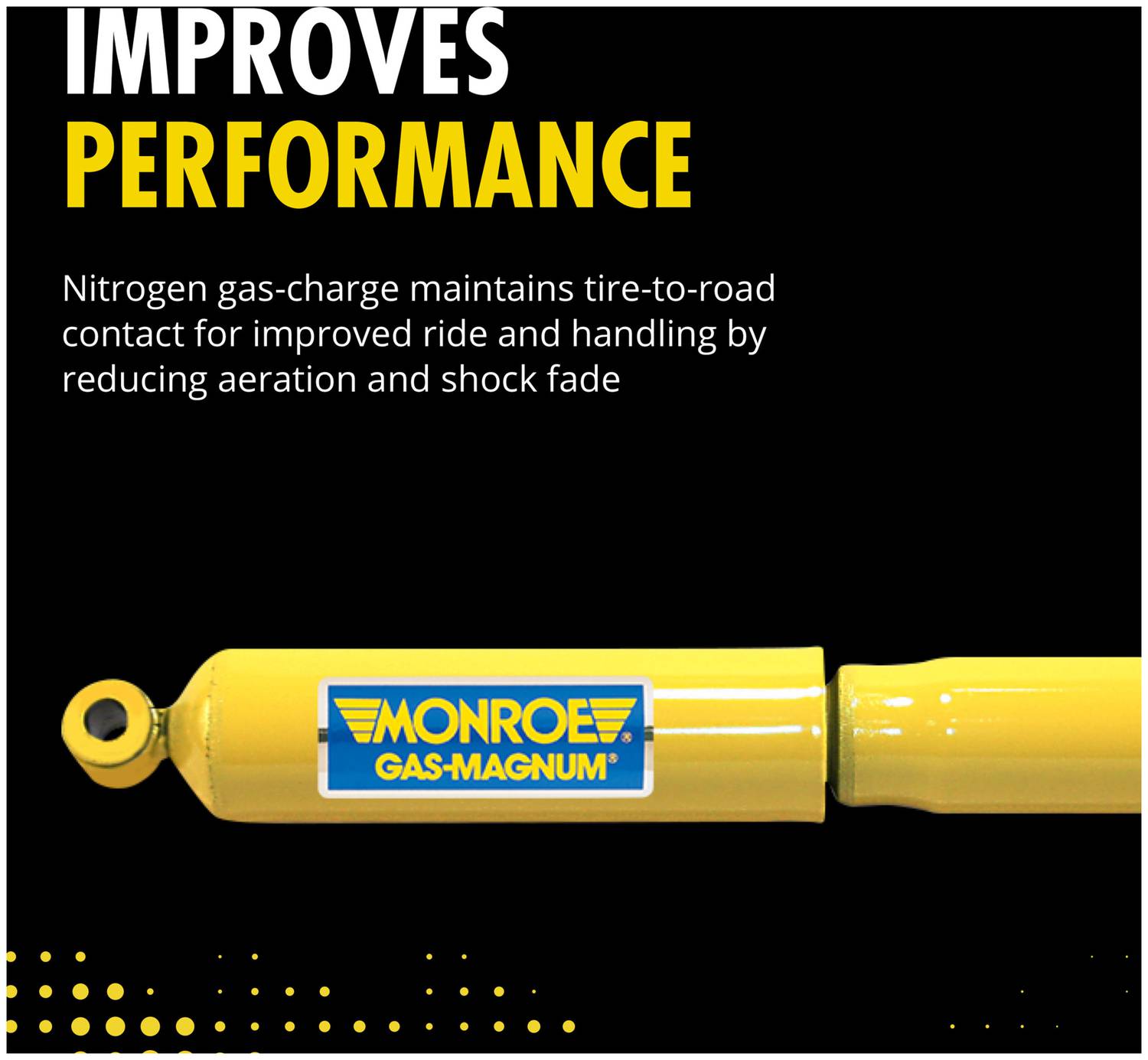Monroe Gas-Magnum Shock Absorber 34905 | O'Reilly Auto Parts