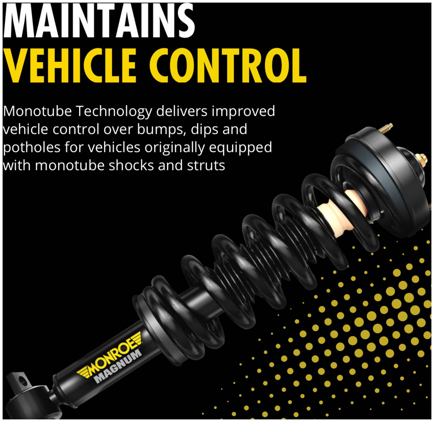 Monroe Magnum Loaded Assembly Strut And Coil Spring Assembly