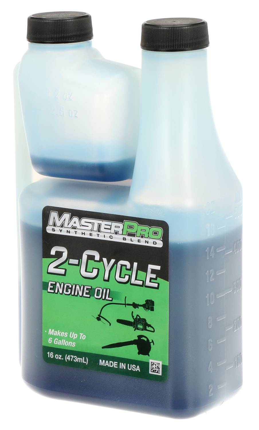 MasterPro Synthetic Blend 2-Cycle Motor Oil 16 Ounce 80017 | O