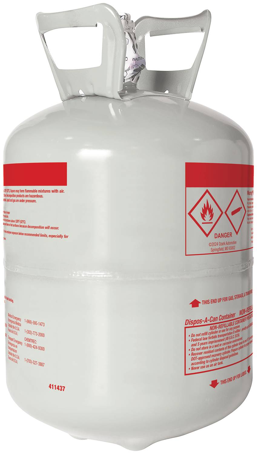 Murray R1234yf Refrigerant 25 Lbs. MR1234YF25 | O'Reilly Auto Parts