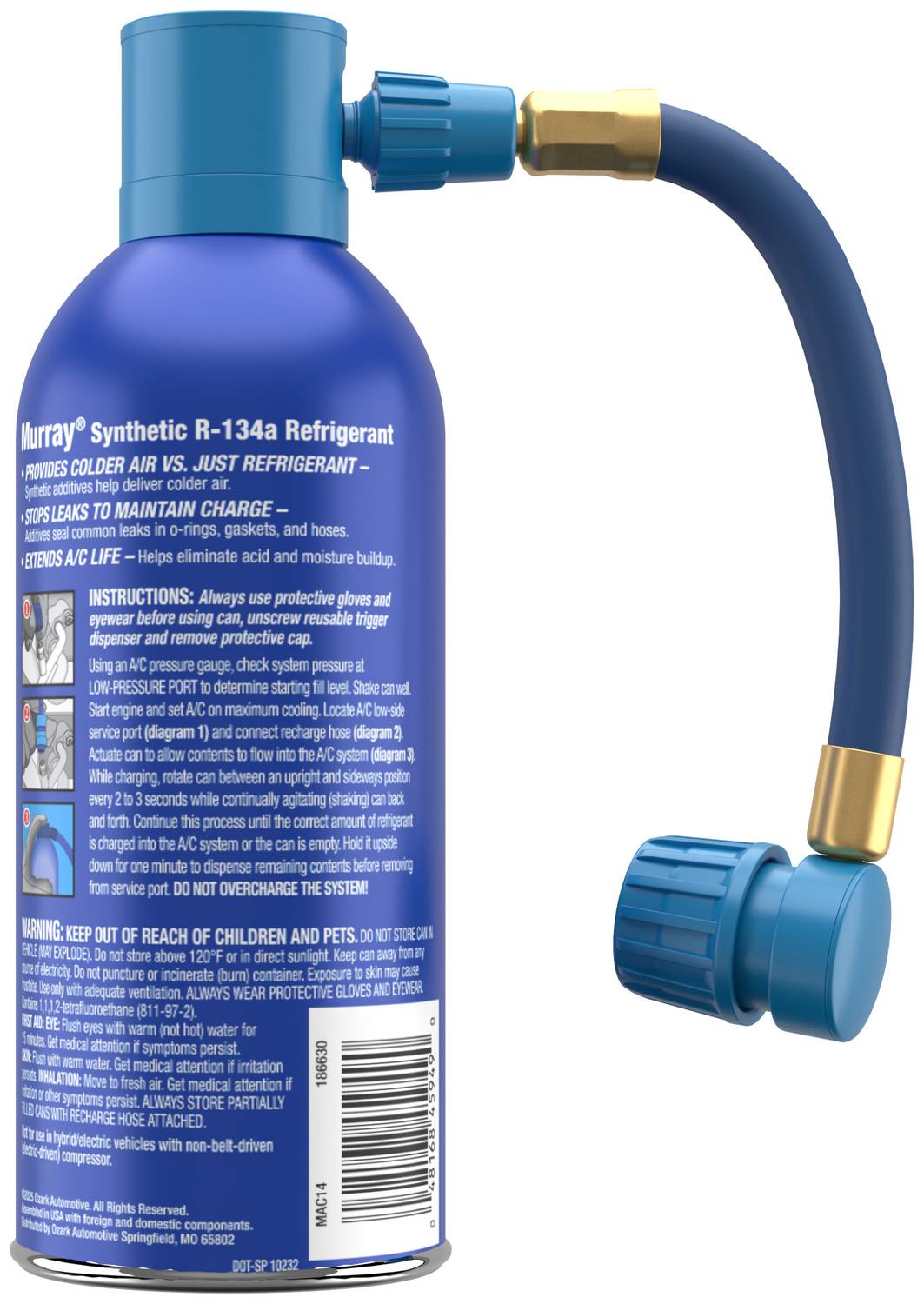 Murray R134a Refrigerant MAC14 | O'Reilly Auto Parts