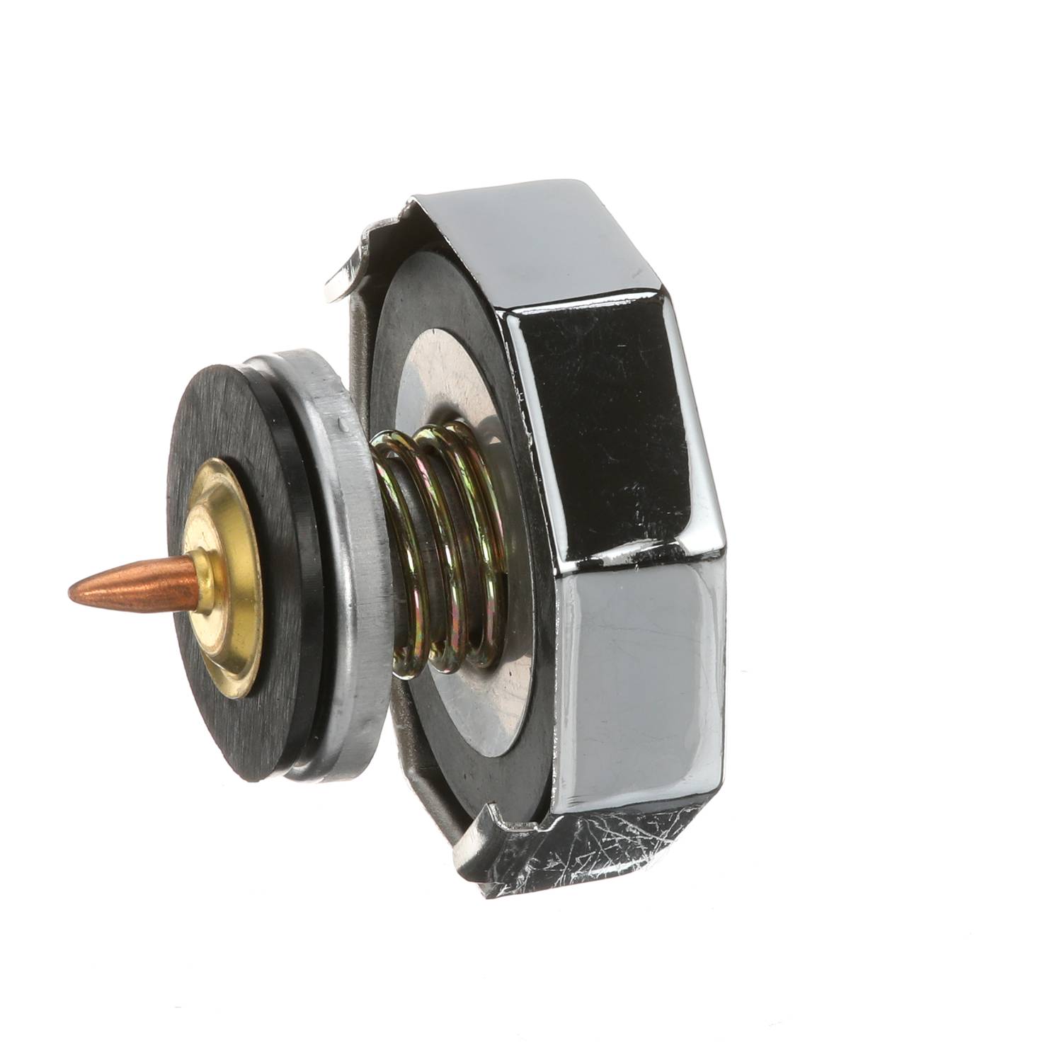 thumbnail image 2 of Mr. Gasket 2471S Domestic Thermocap - 16 PSI Radiator Pressure Cap With Temperature Gauge 2 of 6