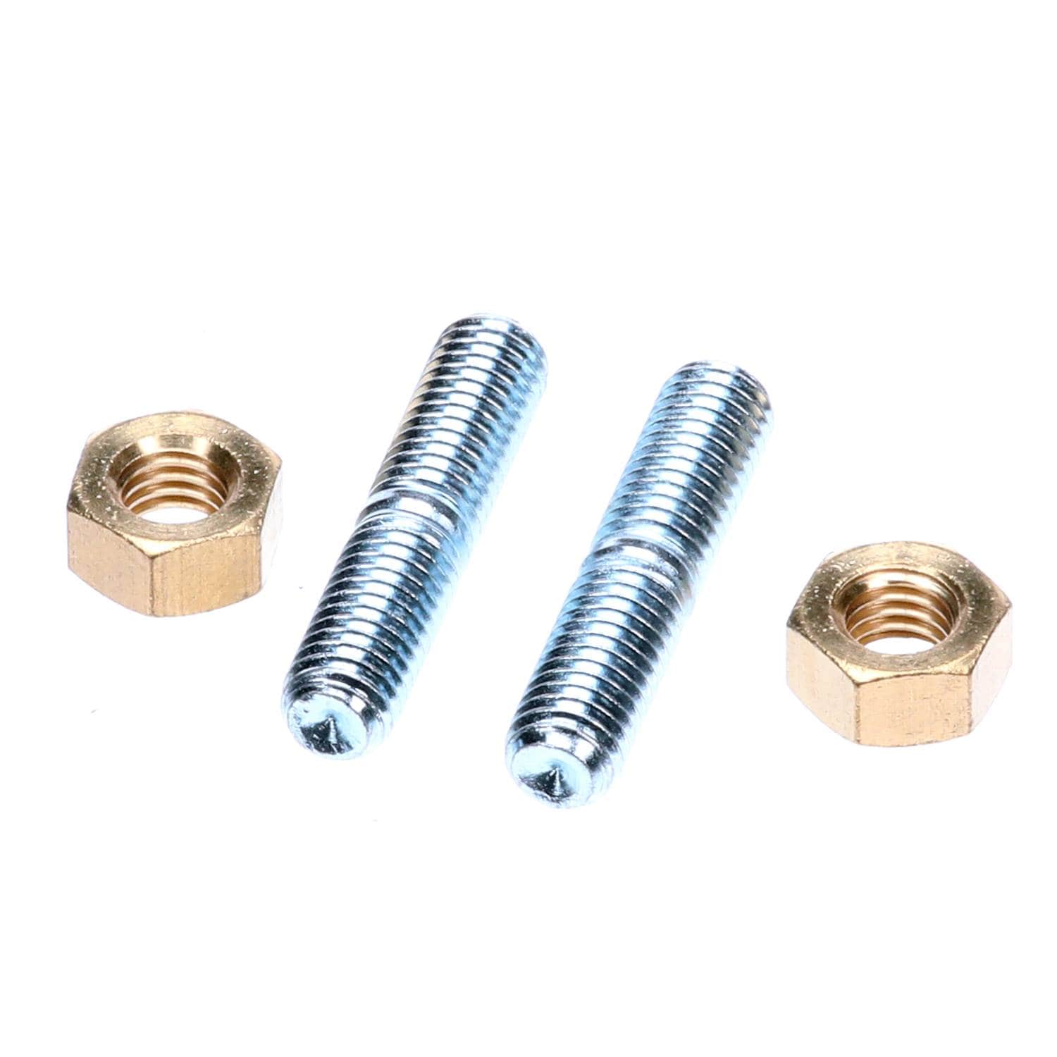 8mm M8x1.25 Exhaust Manifold Stud Set of 9 Studs & 9 Lock Nuts - Ships Fast! | UK