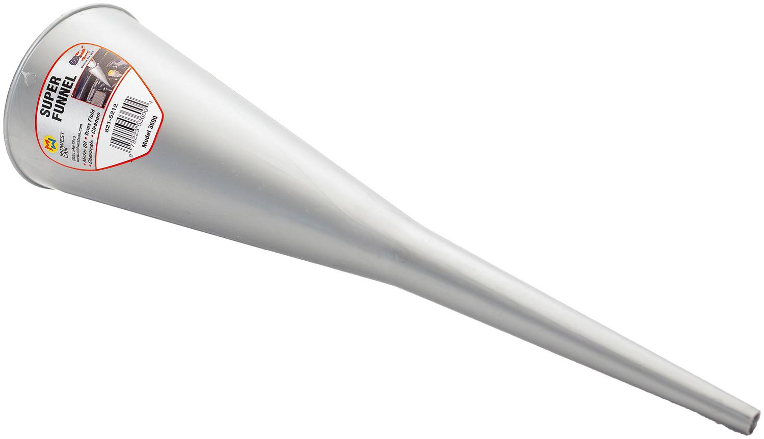 Midwest Can Gray Polypropylene Funnel 3600 | O'Reilly Auto Parts