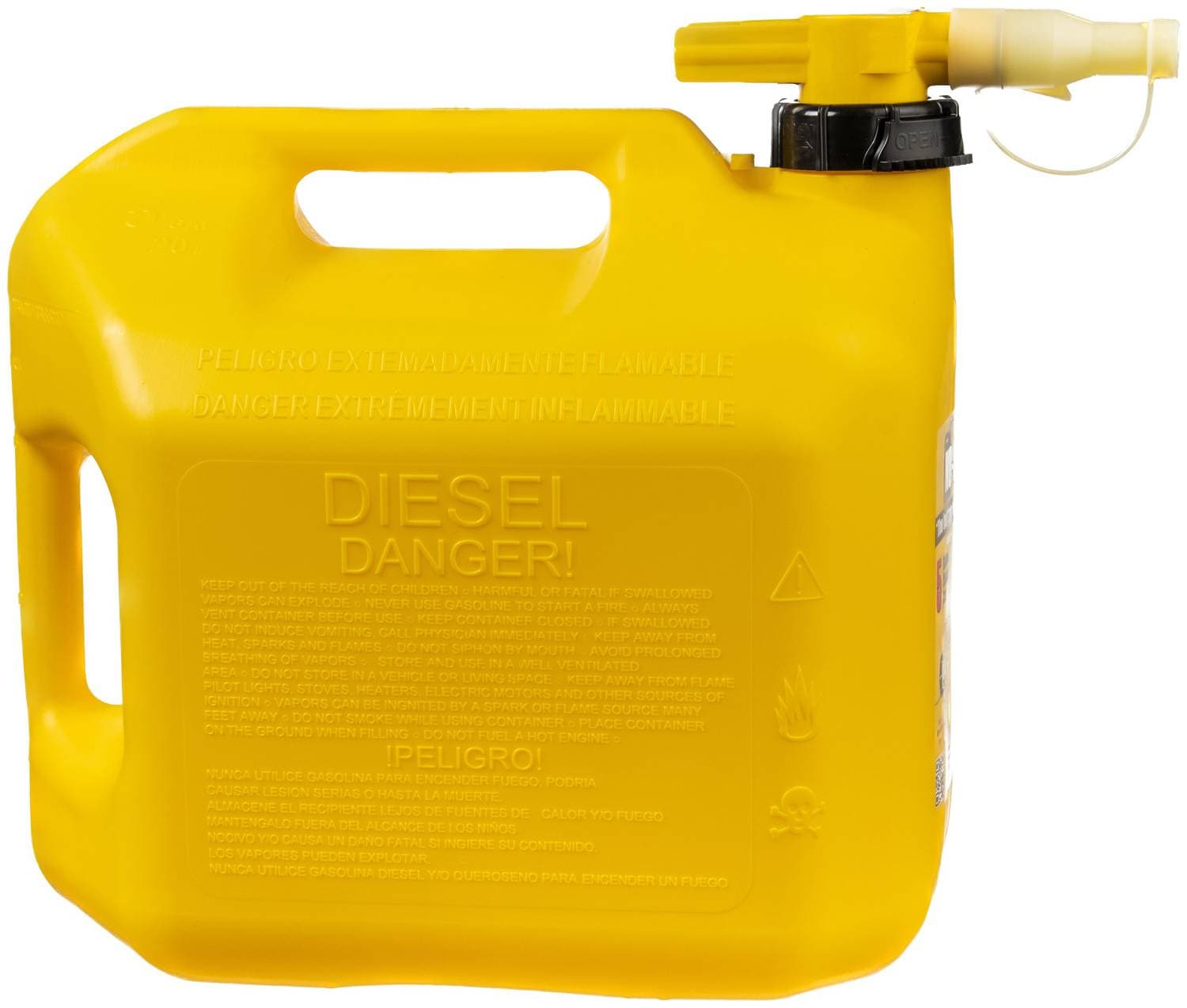 No Spill 5 Gallon Diesel Jug 1467 | O'Reilly Auto Parts