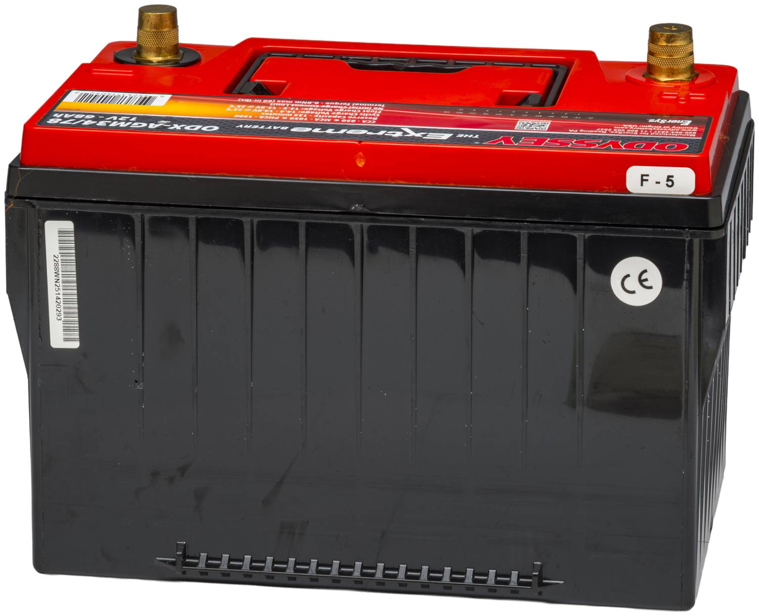 Odyssey Extreme Automotive Top Post, Side Post Battery Group Size