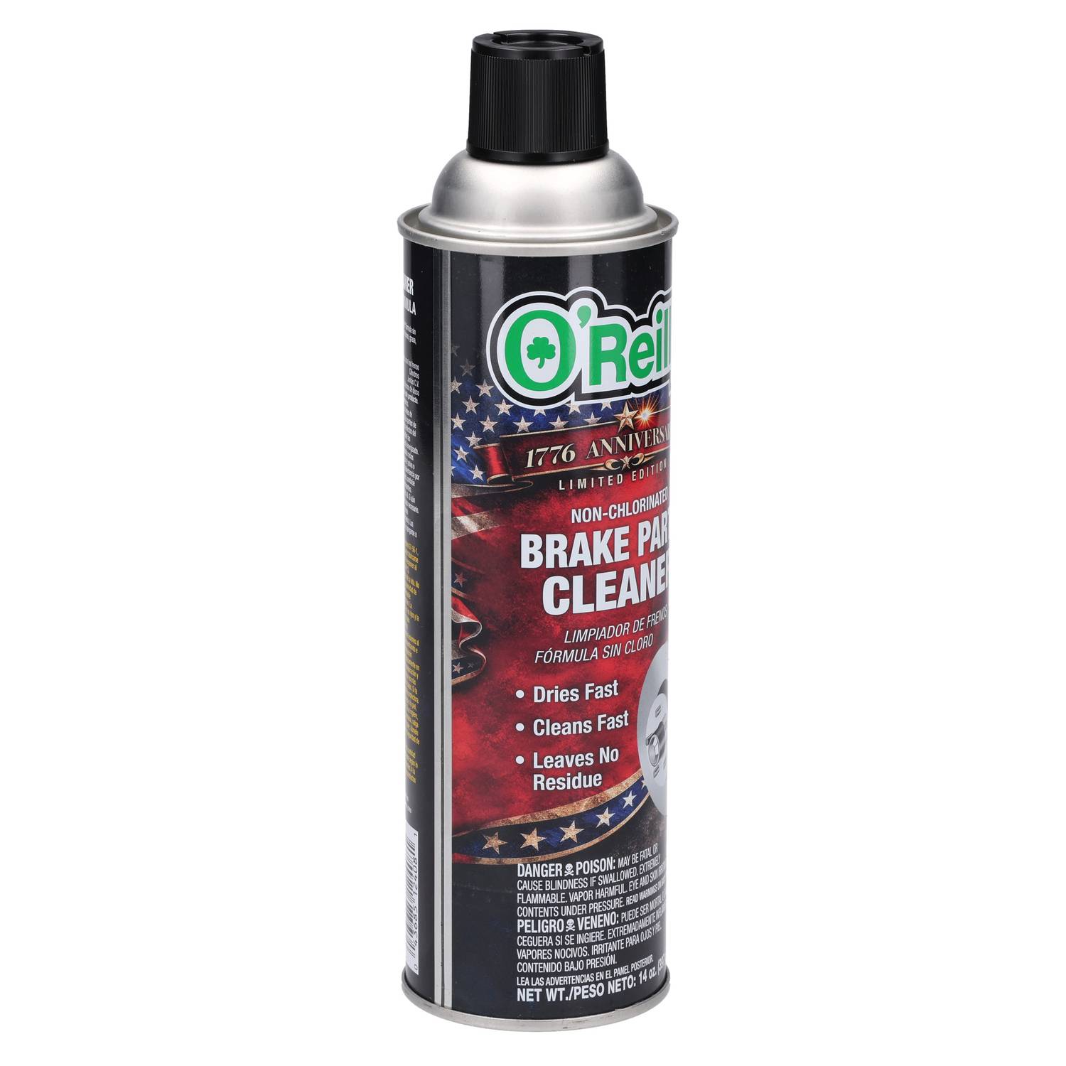 O'Reilly 14 Ounce 70 Percent VOC Brake Parts Cleaner 72408LE | O