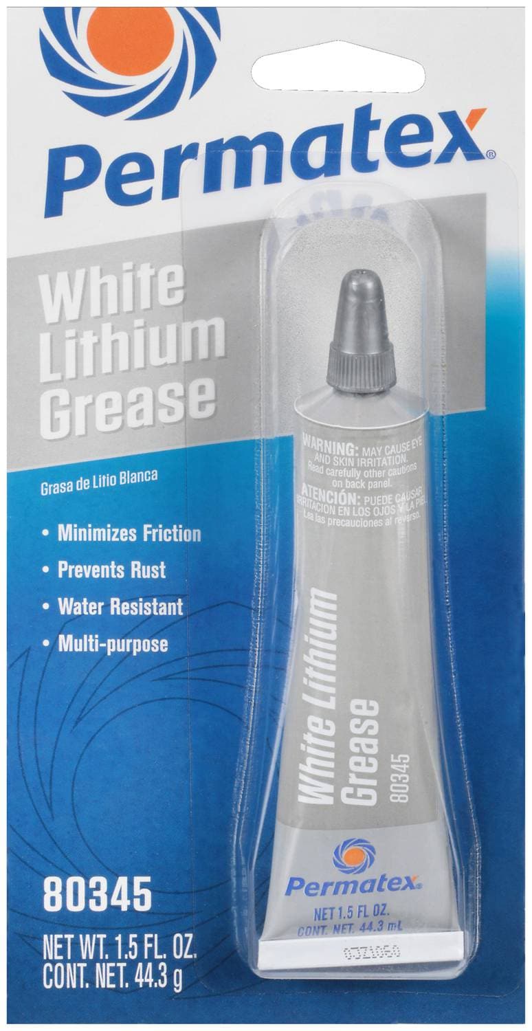 Permatex 1.5 Ounce White Lithium Grease 80345 | O'Reilly Auto Parts