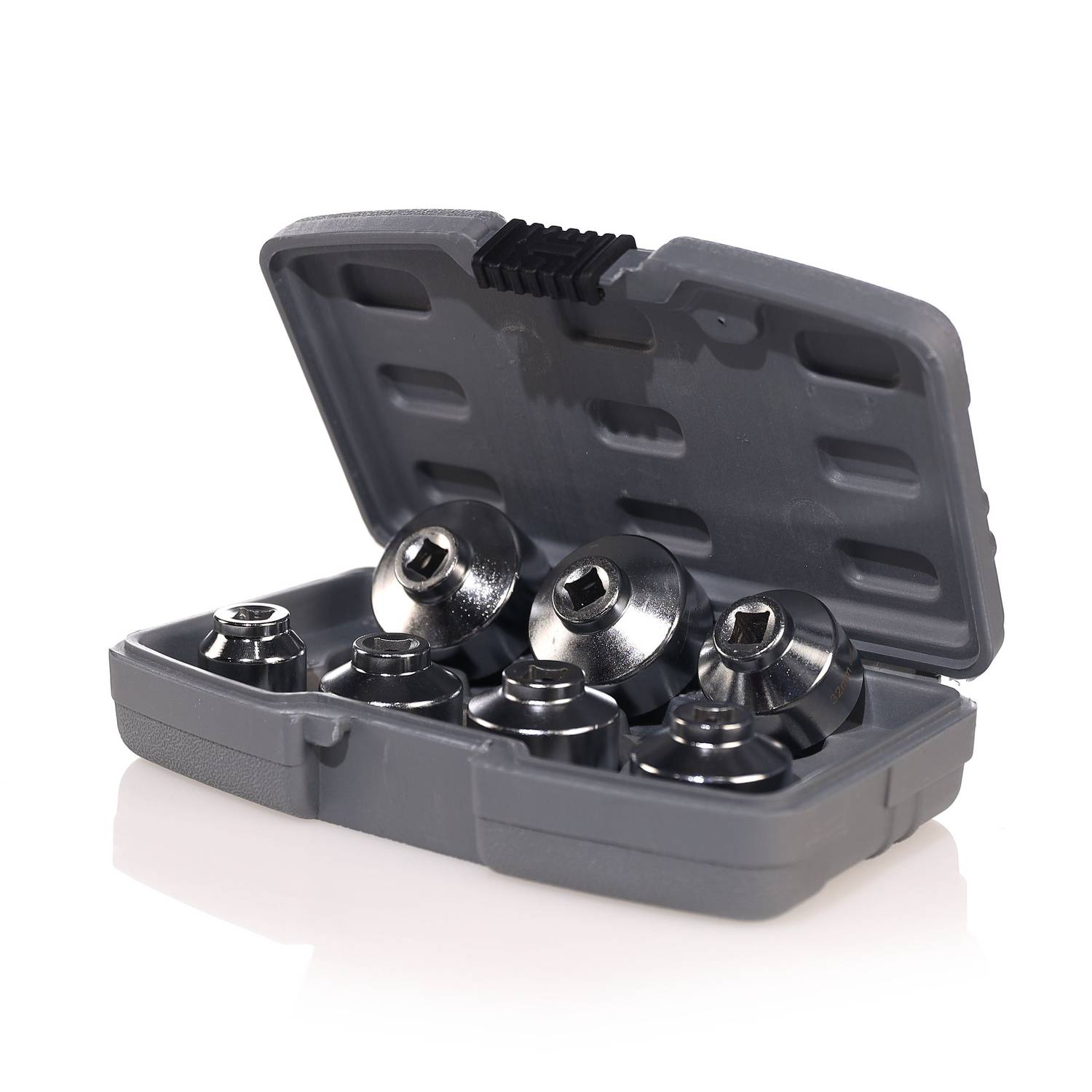 Performance Tool 15/16 To 1-1/2 Inch Oil Filter Socket Set 3/8