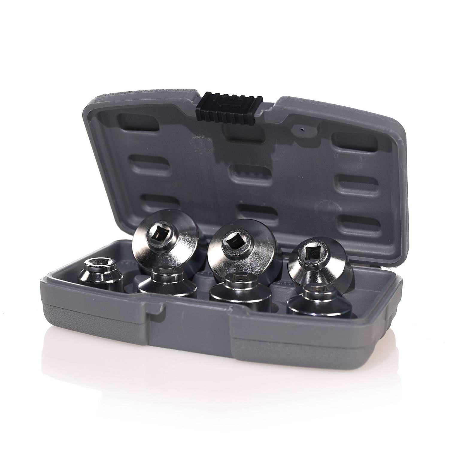 Performance Tool 15/16 To 1-1/2 Inch Oil Filter Socket Set 3/8