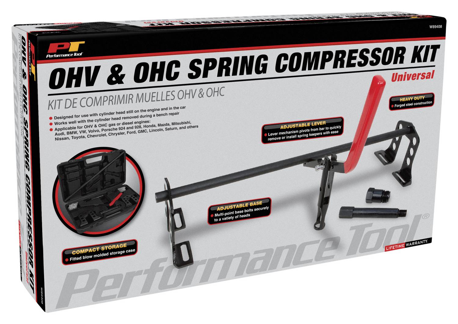 Performance Tool Spring Compressor W89408 | O'Reilly Auto Parts