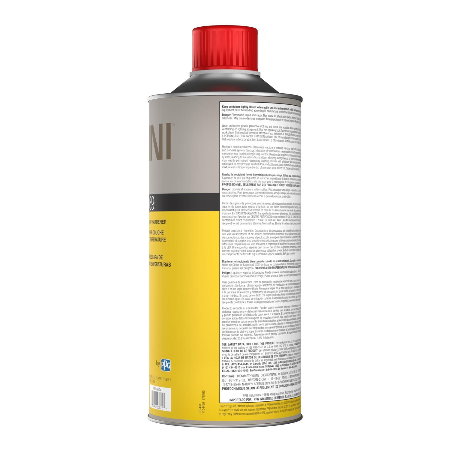 PPG Refinish Omni 1 Quart Hi-Temp Topcoat Hardener MH169QT | O