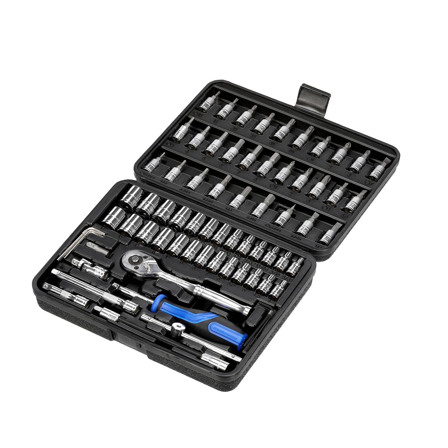オセロットの群れ　Ocelot Pride 4枚セット Power Torque 73 Piece 1/4 Inch Drive 6 Point SAE, Metric Tool Set