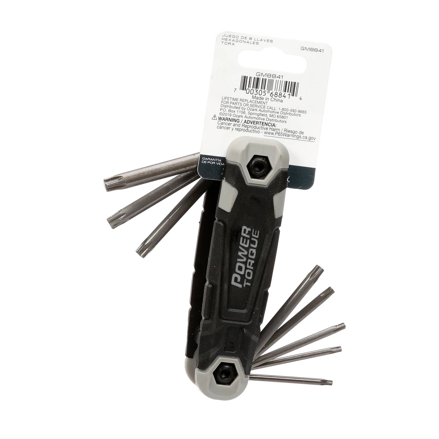 Power Torque 8 Piece Hex Key Set GM8841 | O'Reilly Auto Parts