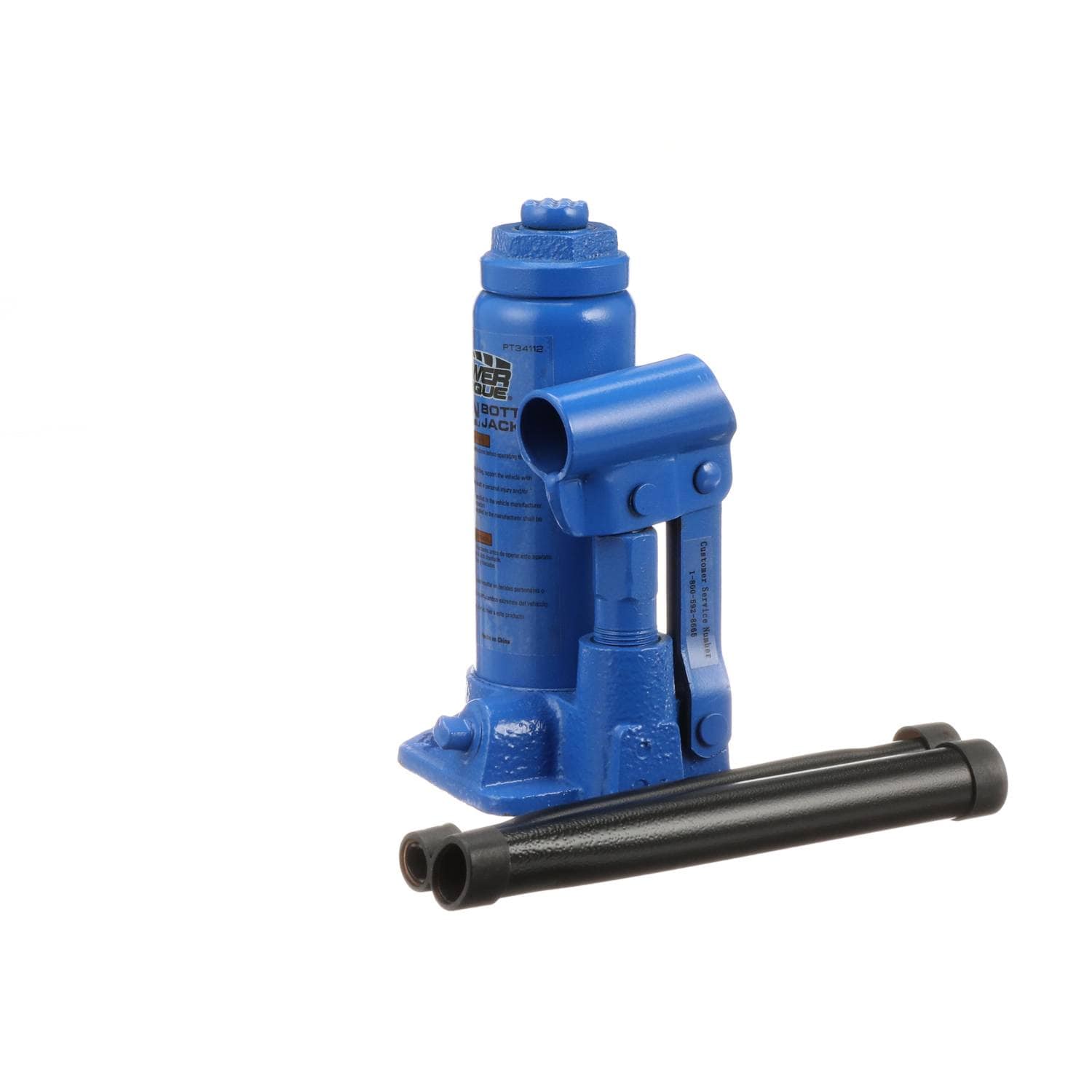 Power Torque Tools 2 Ton Bottle Jack PT34112 | O'Reilly Auto Parts