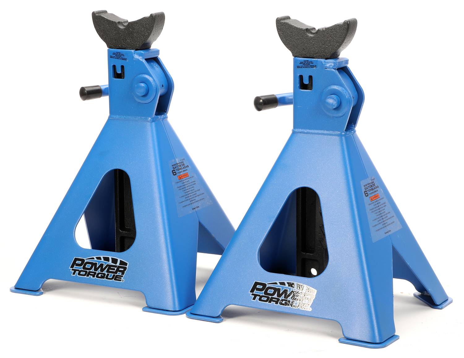 Power Torque Tools 6 Ton Jack Stands PT34115 | O'Reilly Auto Parts