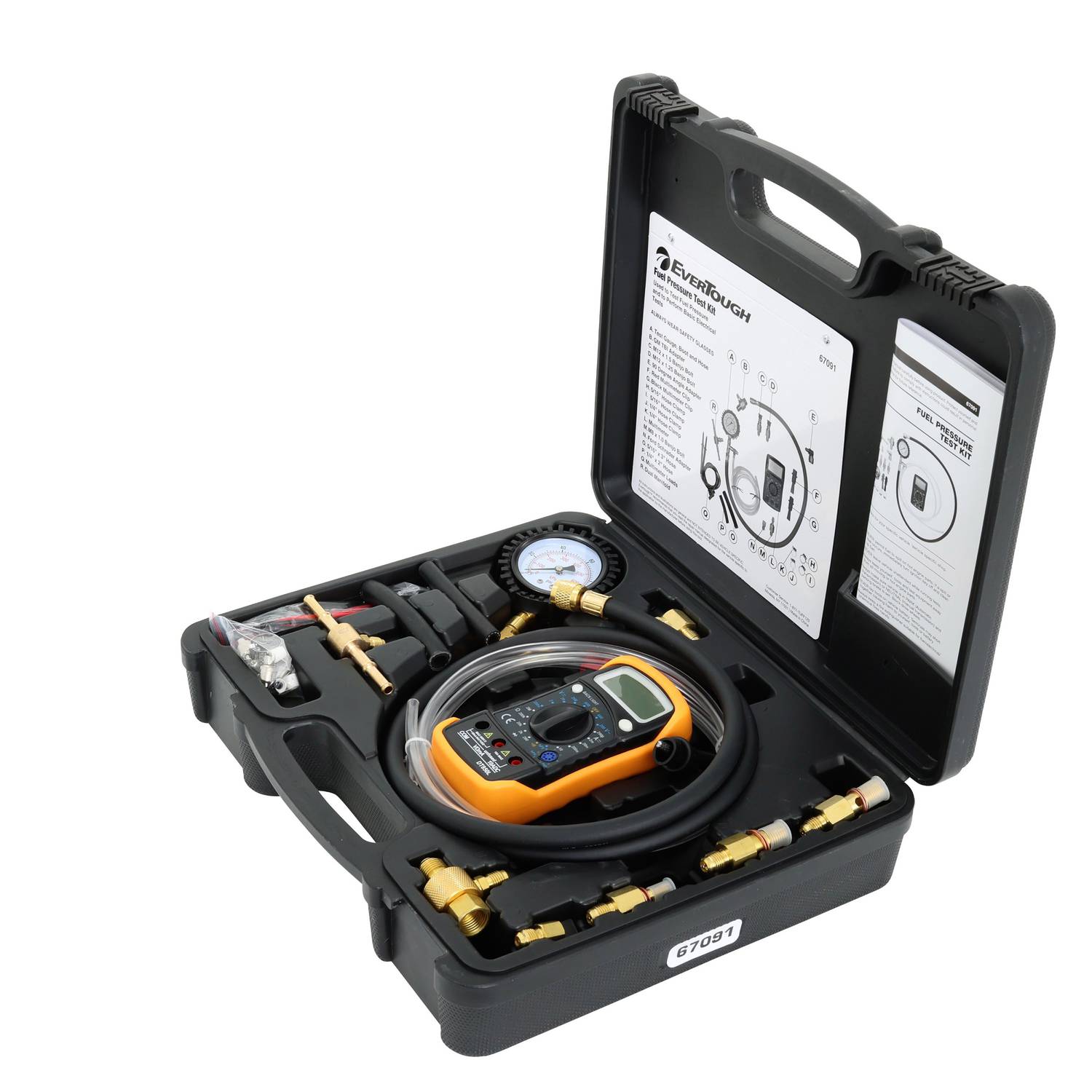 Rental Tools EverTough Fuel Pressure Test Kit 67091 | O'Reilly
