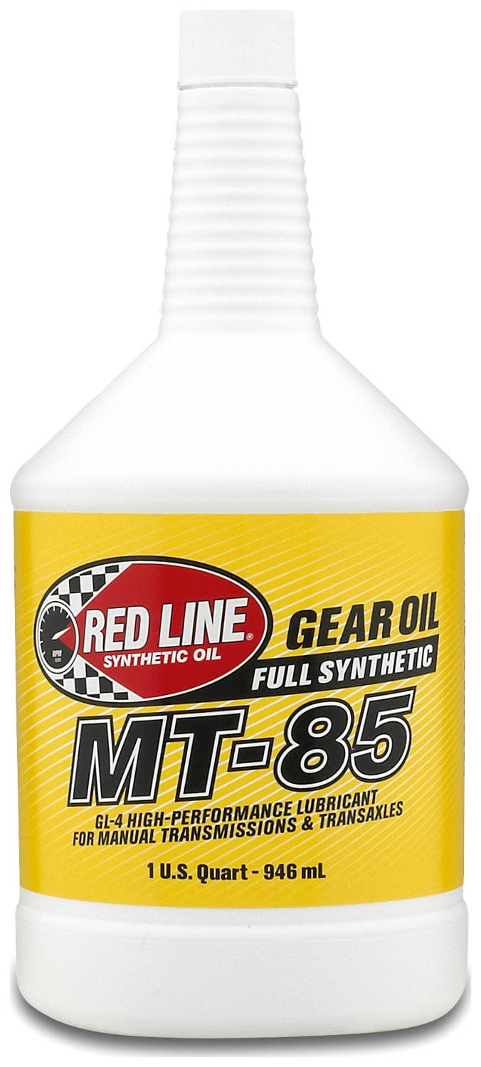 Red Line Synthetic Gear Oil MT-85 GL-4 75W-85 GL-4 1 Quart 50504