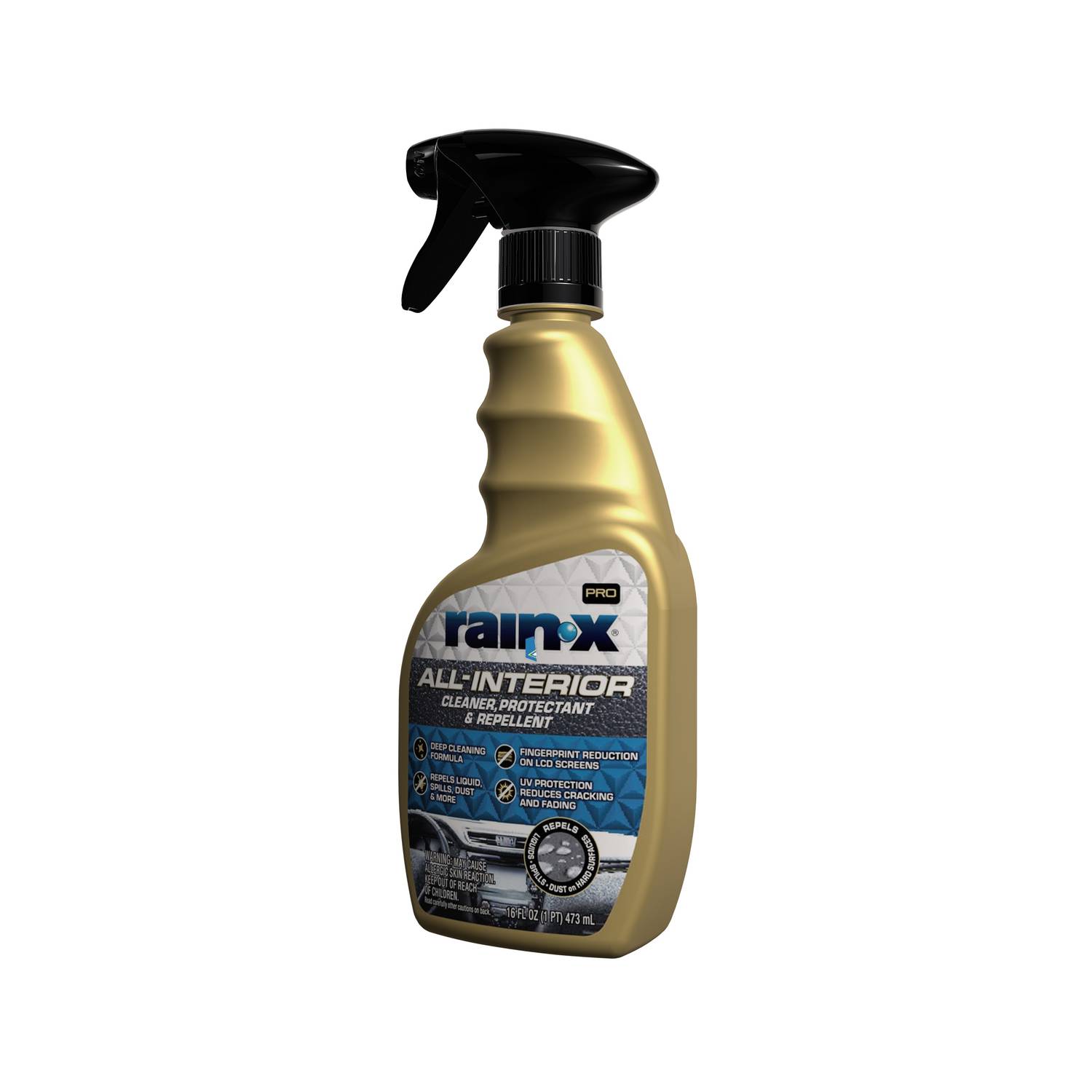 Rain-X Pro 16 Ounce All Interior Cleaner, Protectant & Repellent