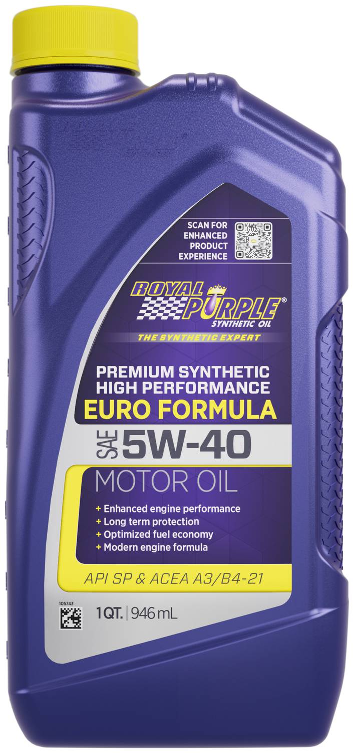 Royal Purple Full Synthetic Motor Oil 5W-40 1 Quart 540 | O'Reilly
