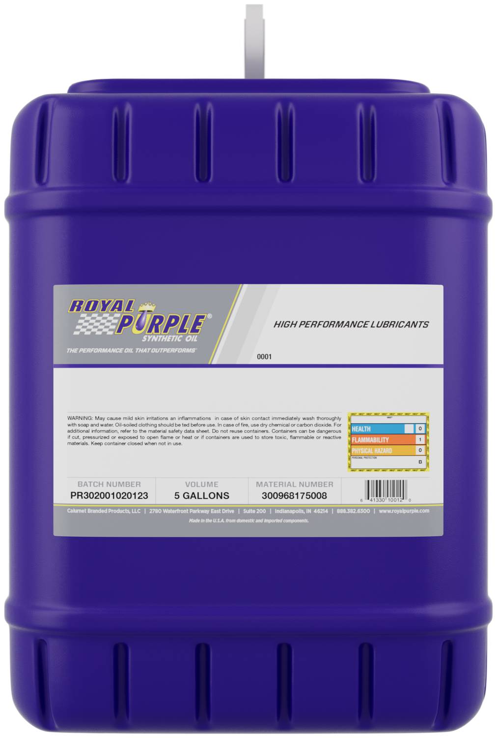 Royal Purple MAX Synthetic A/T Fluid Multi-Vehicle 5 Gallon ATF5