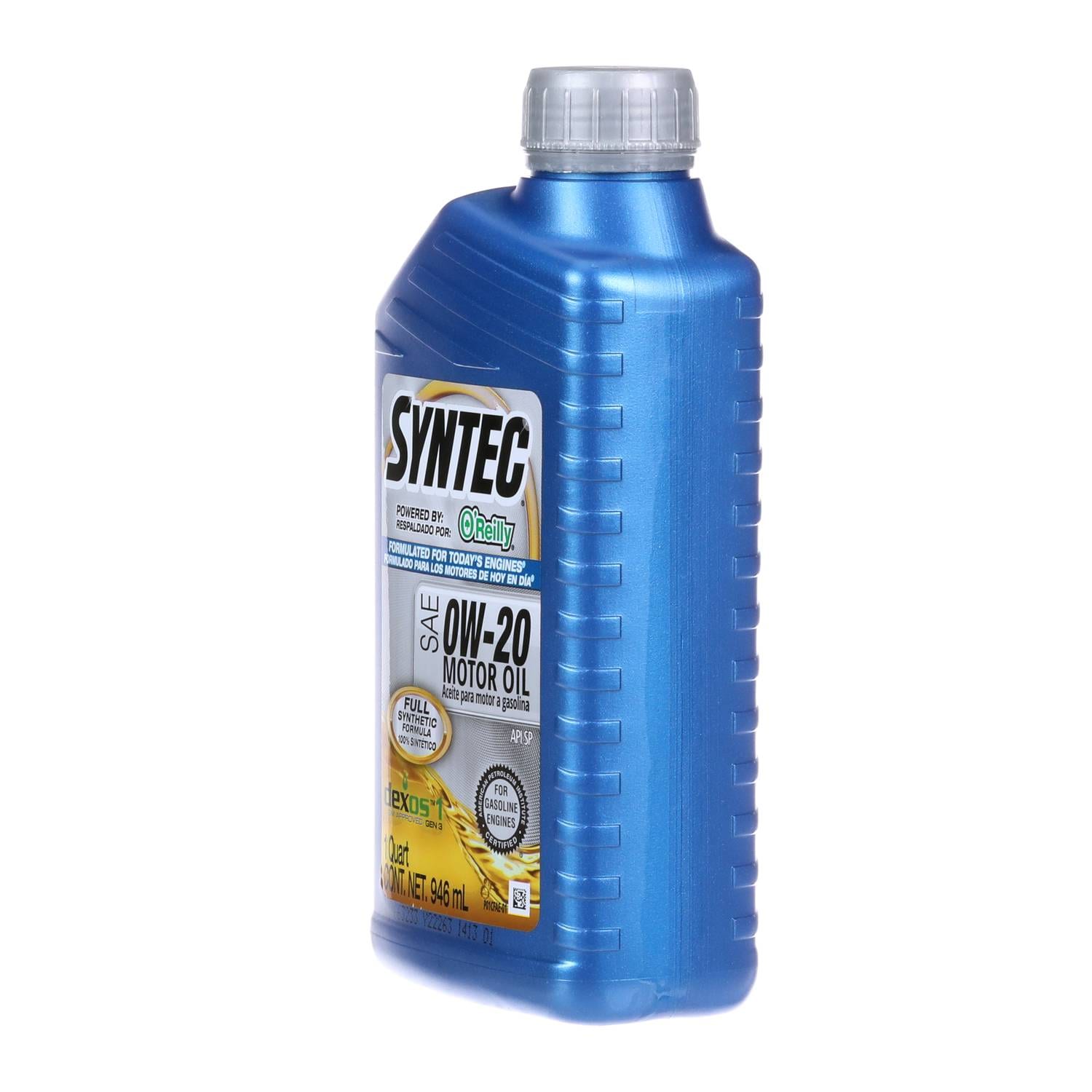 SYNTEC Full Synthetic Motor Oil 0W-20 1 Quart SYN020 | O'Reilly