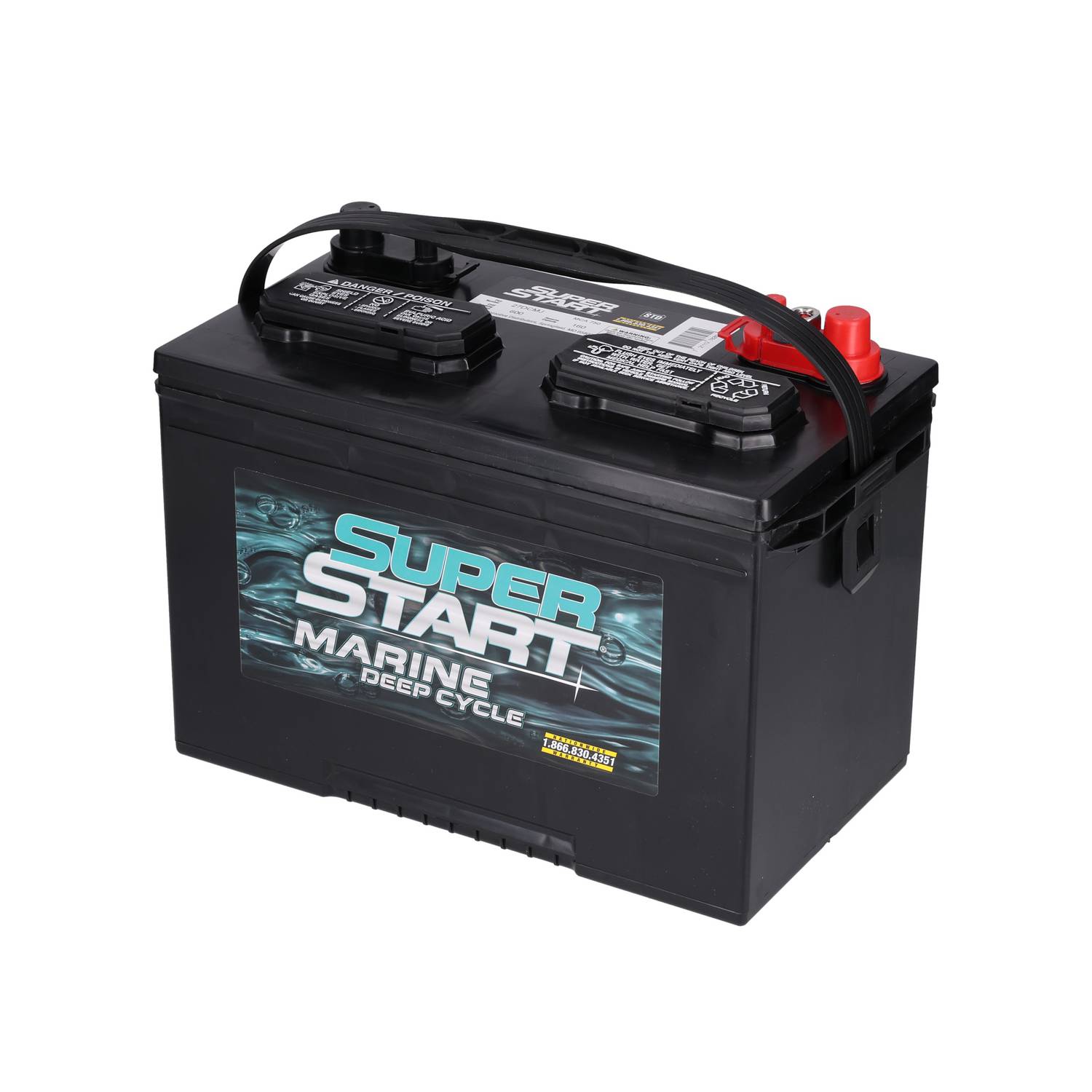 Super Start Marine Deep Cycle Marine Battery Group Size 27M 27DCMJ 