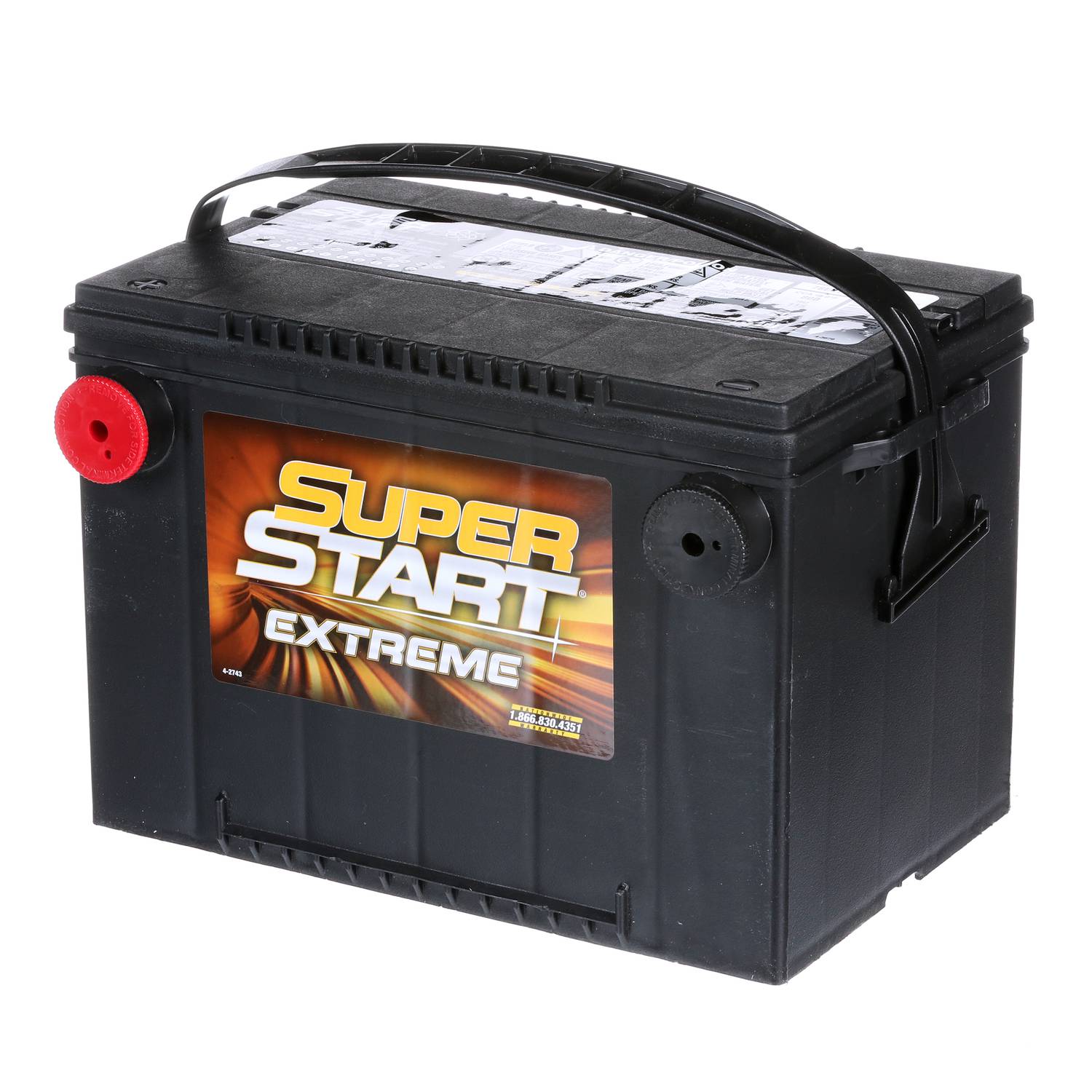 Super Start Extreme Standard Flooded Side Post Battery Group Size