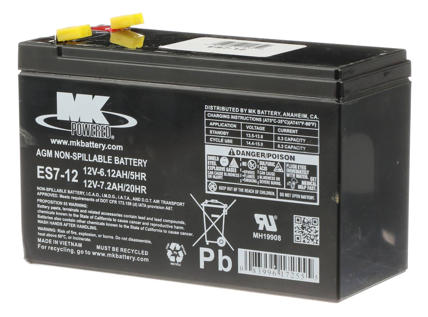 Super Start Fleet & Heavy Duty AGM Quick-Disconnect Battery ES712 |  O'Reilly Auto Parts