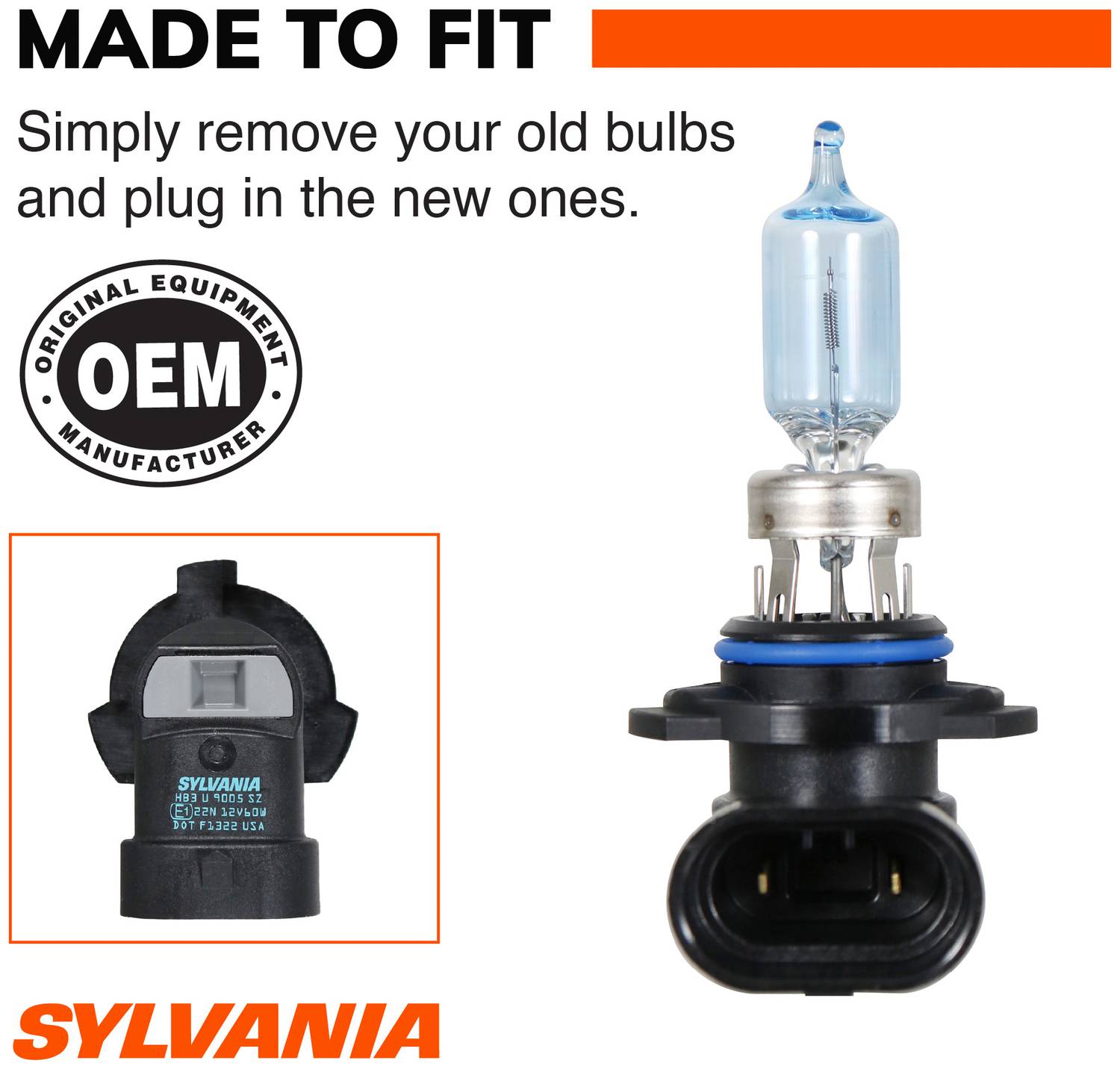 SYLVANIA SilverStar zXe Gold White 9005 Bulb 9005SZG2BP | O'Reilly