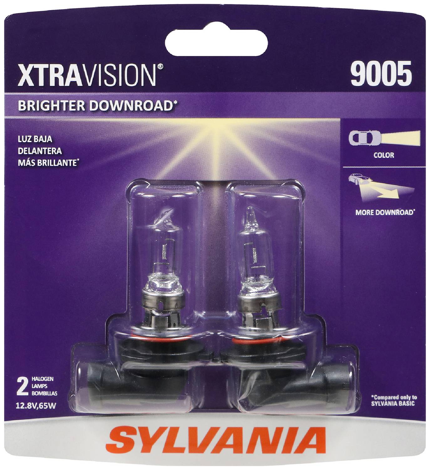 SYLVANIA XtraVision Clear 9005 Bulb 9005XV2BP | O'Reilly Auto Parts