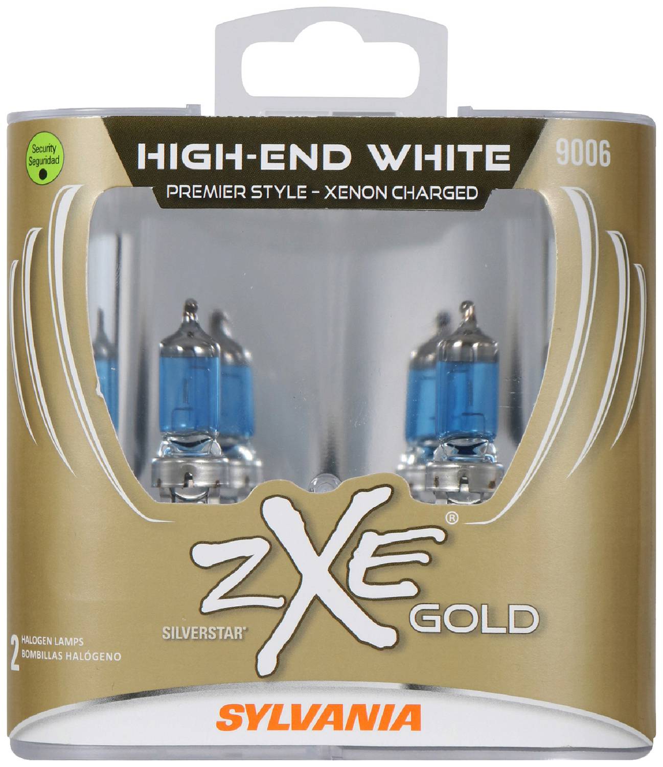 SYLVANIA 9006 High Performance SilverStar ZXE Gold Halogen