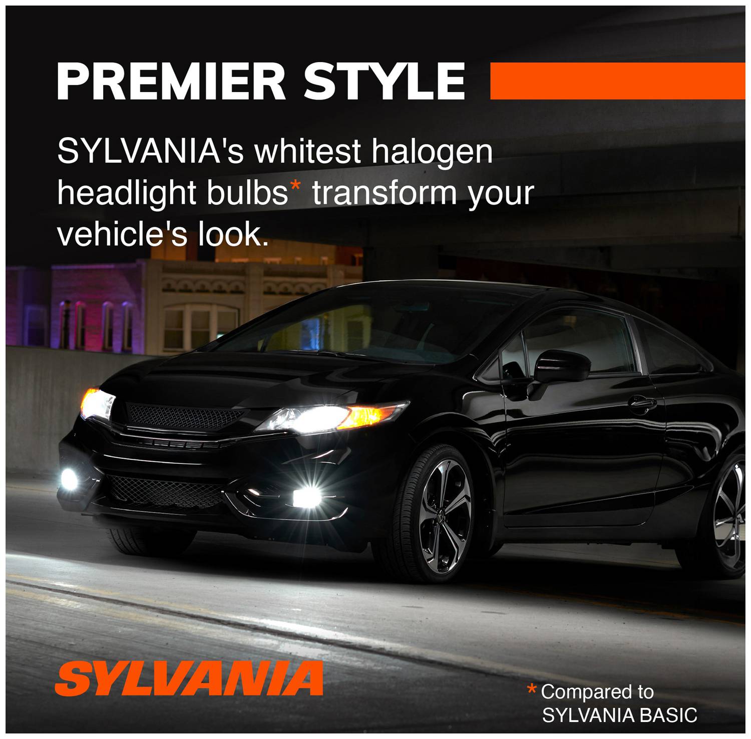 SYLVANIA H11 High Performance SilverStar ZXE Gold Halogen