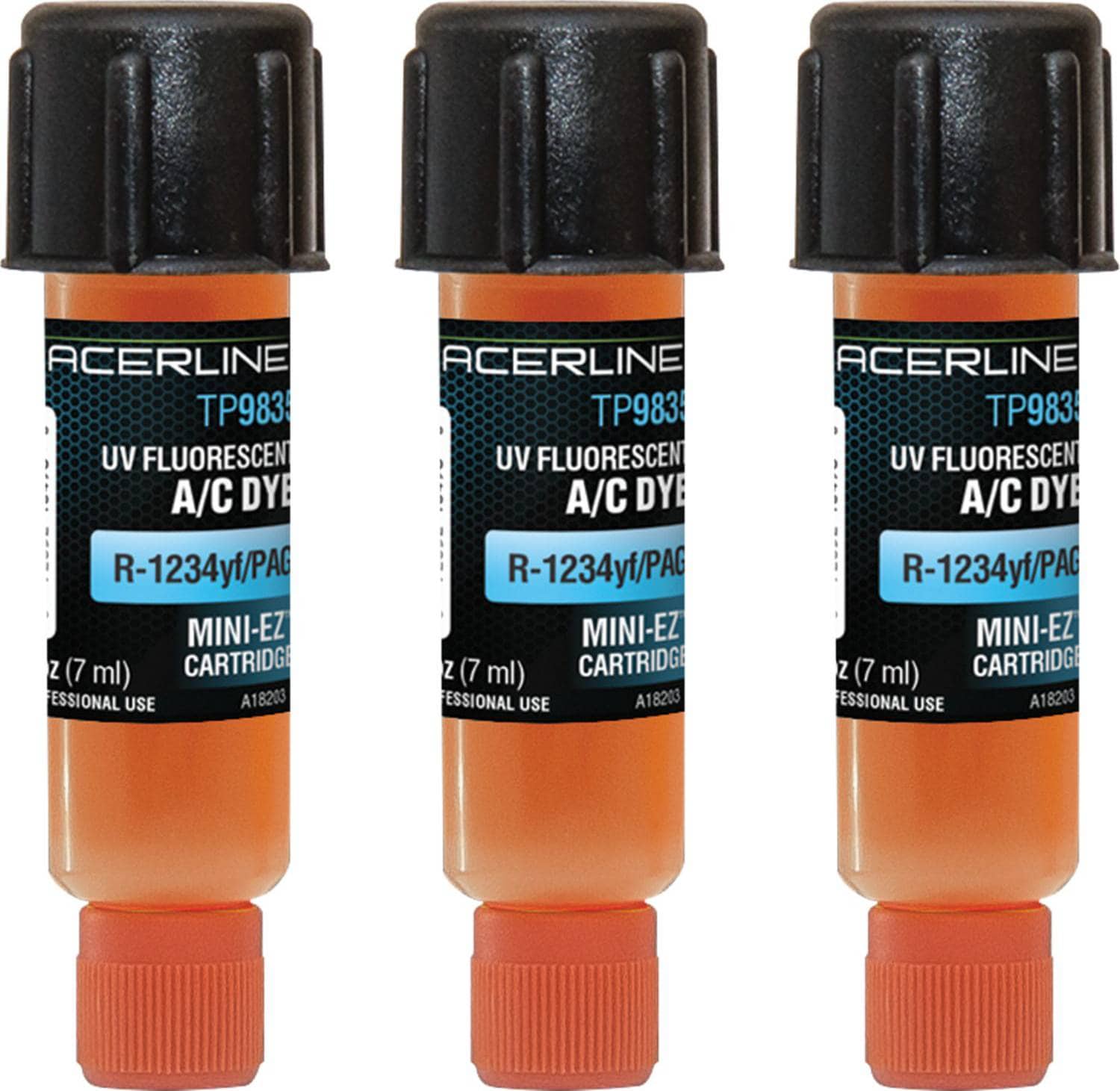 Tracer Products R-1234yf R-1234Yf/PAG Mini-EZ A/C Dye Cartridges