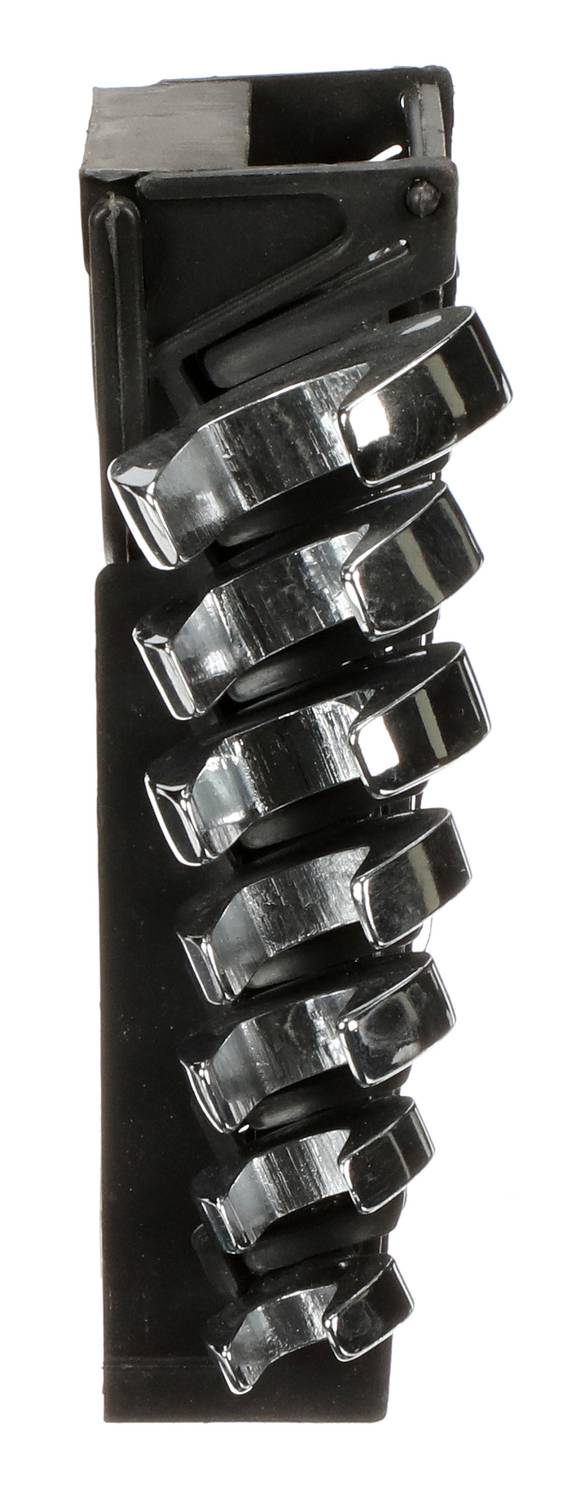 Titan Tools 7-Piece SAE Stubby Wrench Set – Compact, Professional Grade With Handy Storage Rack (TIT17373)