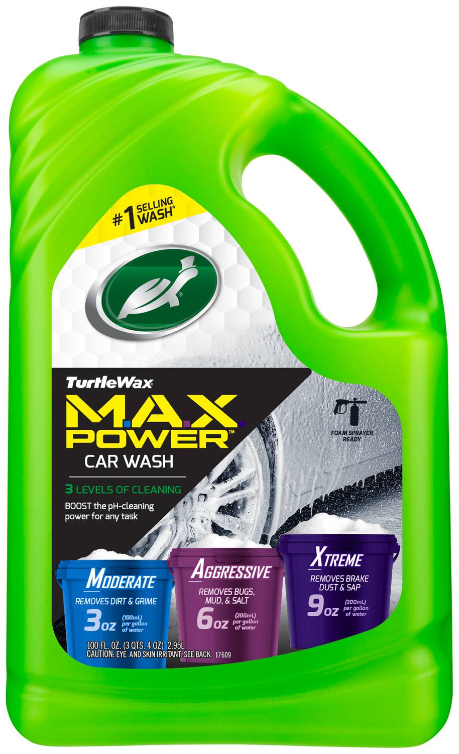 Turtle Wax M.A.X. Power 100 Ounce Car Wash 50597 | O'Reilly Auto Parts