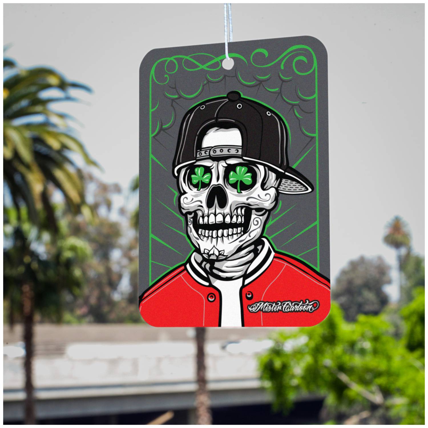 Turtle Wax X Mister Cartoon Air Freshener; Stay Lucky Paper 54342