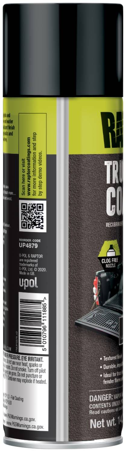 Raptor 492mL Black Bed Liner UP4879 | O'Reilly Auto Parts