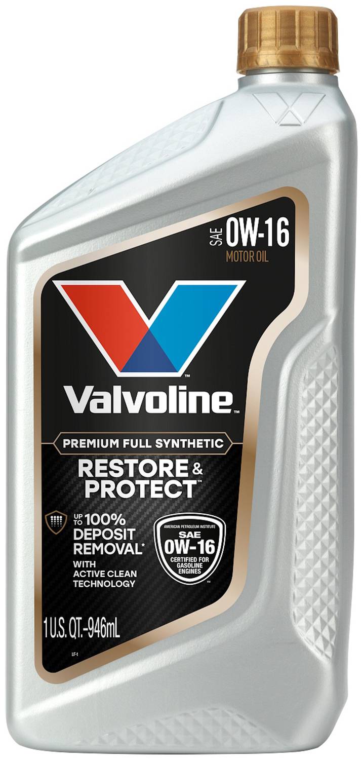 Valvoline Restore & Protect Full Synthetic Motor Oil 0W-16 1 Quart