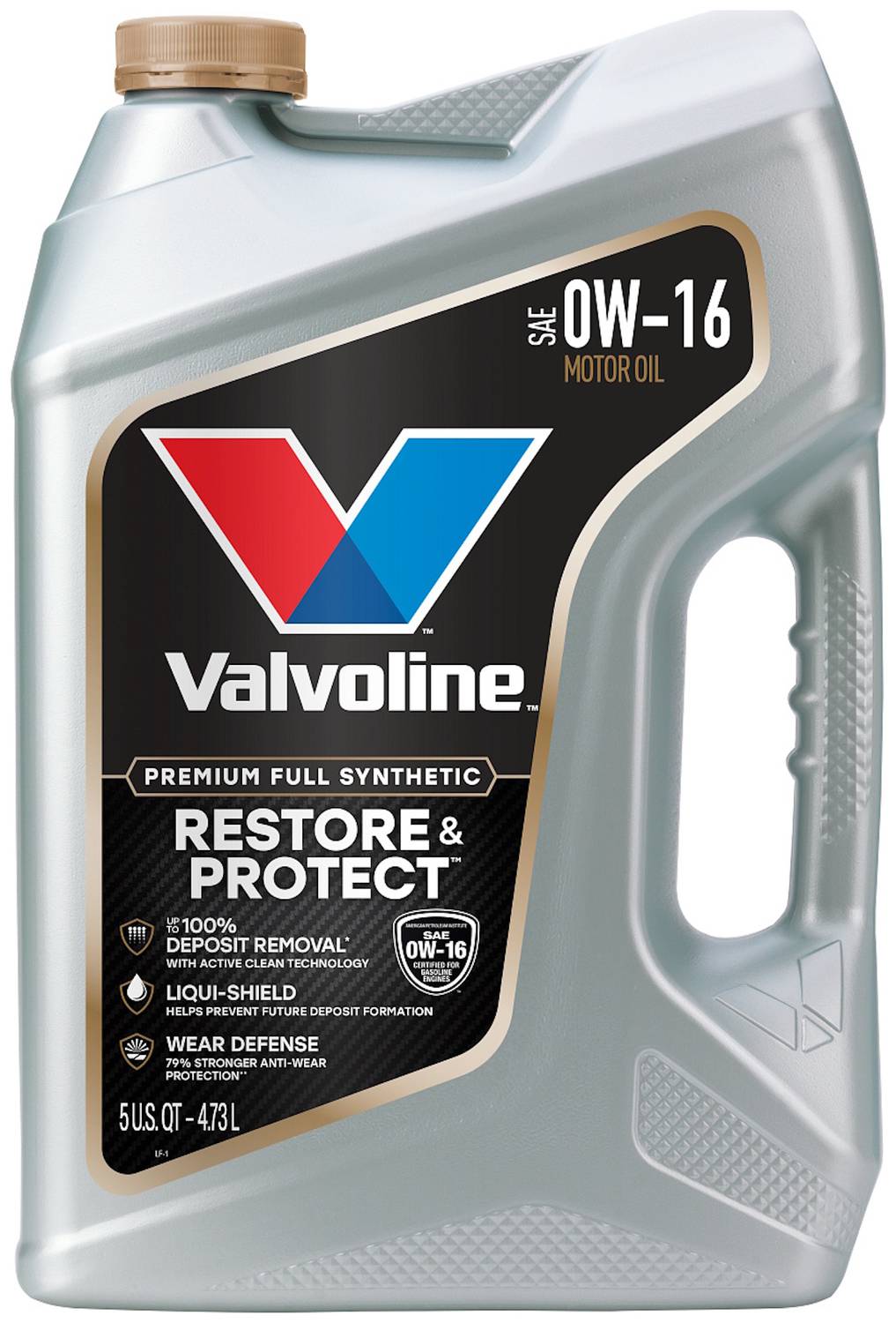 Valvoline Restore & Protect Full Synthetic Motor Oil 0W-16 5 Quart