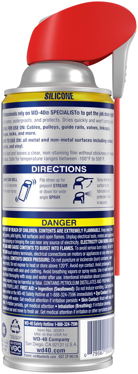 WD-40 11 Ounce Silicone 30001 | O'Reilly Auto Parts