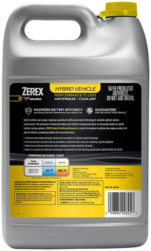 Zerex Hybrid 1 Gallon Yellow Pre-Mixed Antifreeze/Coolant 898406