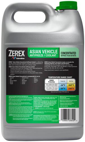 Zerex 1 Gallon Green Concentrate Antifreeze/Coolant 910238 | O