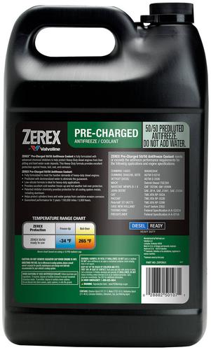 Zerex 1 Gallon Green Pre-Mixed Antifreeze/Coolant ZXPCRU1 | O