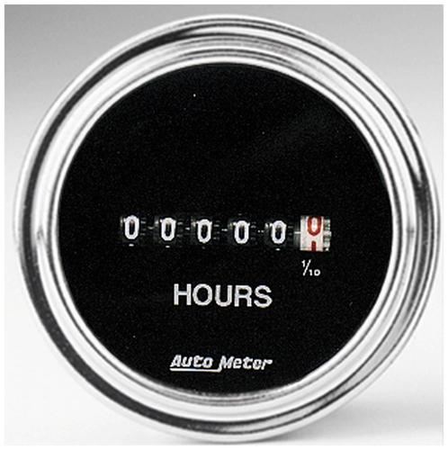 Auto Meter 2484 Mechanical Vacuum Gauge - Chrome 2.3125 Inch For Performance Vehicles