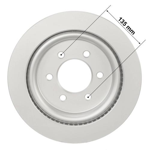 BrakeBest Select Pro Rear Brake Rotor 672504PRM | O'Reilly Auto Parts